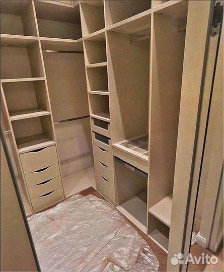 Гардеробы любой сложности