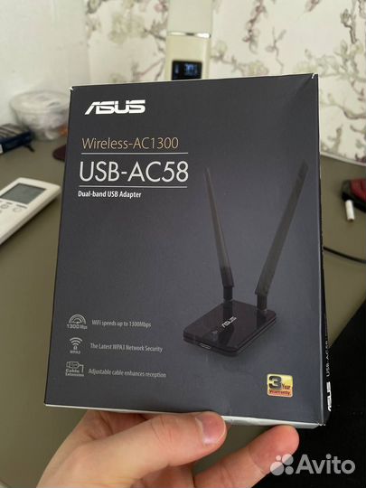 Wi-fi адаптер Asus USB-AC58