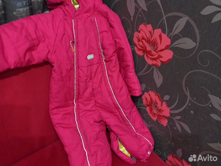 Комбинезон демисезонный для девочки 74