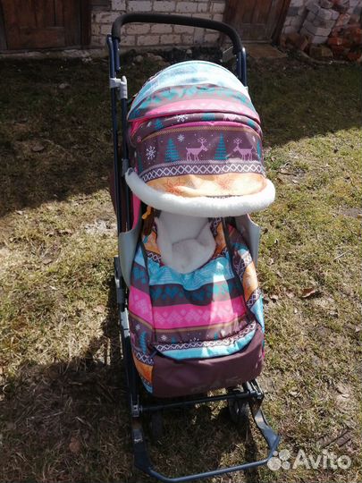 Санки коляска Ника