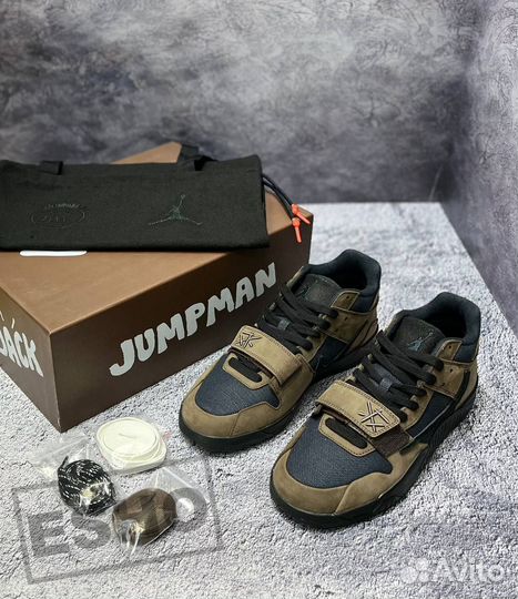 Nike Air Jordan Jumpman Jack Travis Scott Dark Mocha