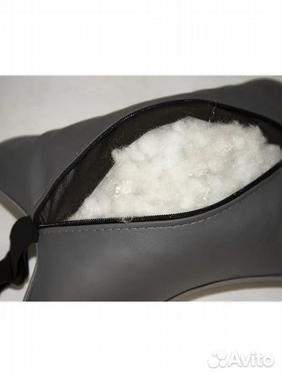 Подушка косточка Lifan беж кожа