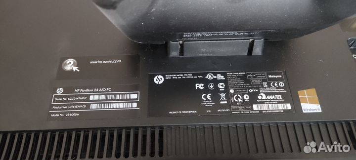 Моноблок hp pavilion 23