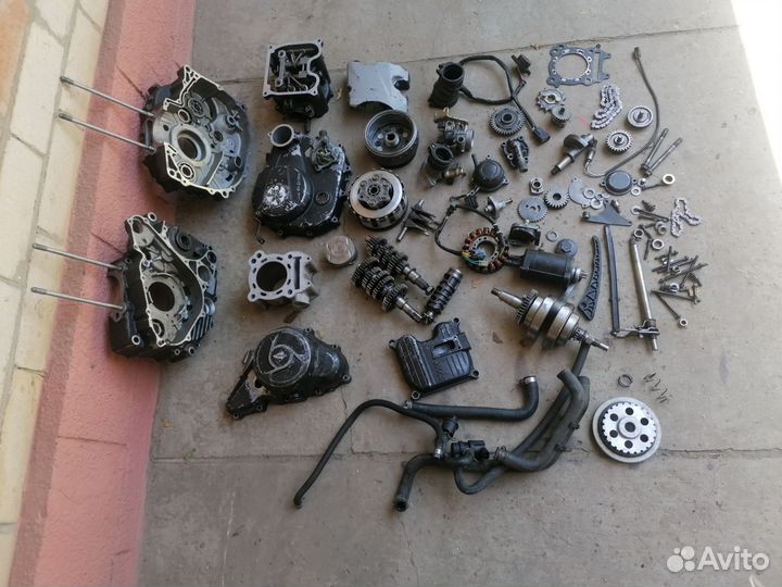 Двигатель Sym wolf t2 250i