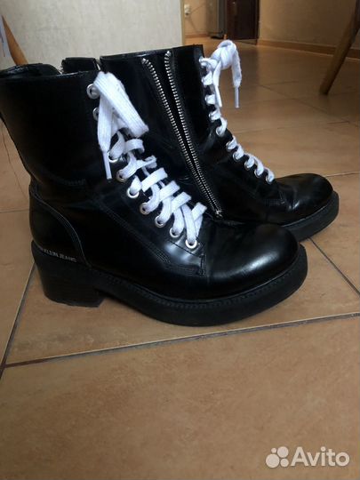 Ботинки Кельвин Кляйн 36 размер натуральная кожа