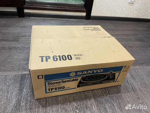 Sanyo TP6100 новый виниловый проигрыватель объявление продам