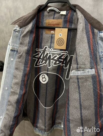 Джинсовая куртка Stussy (new 2024)