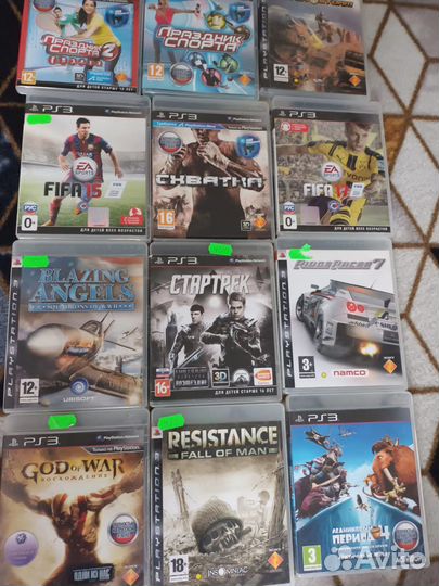 Игровые диски на ps3
