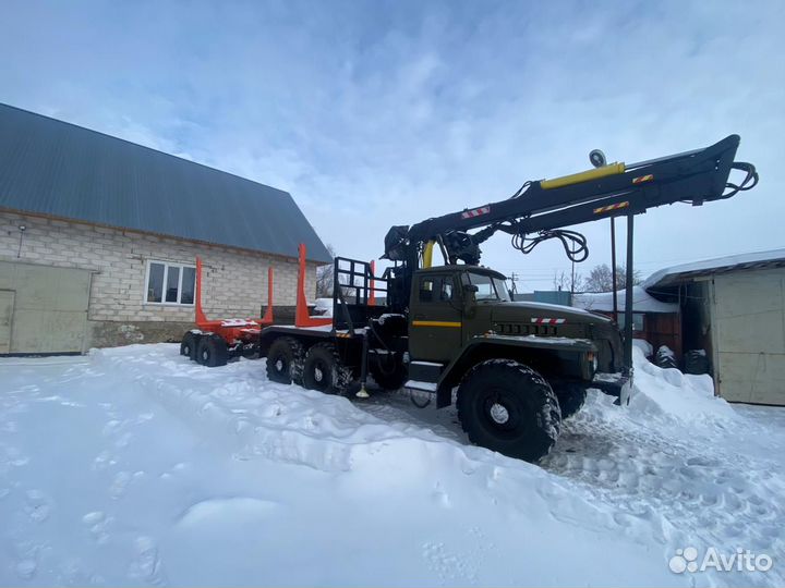 Урал 5557 с КМУ, 1986