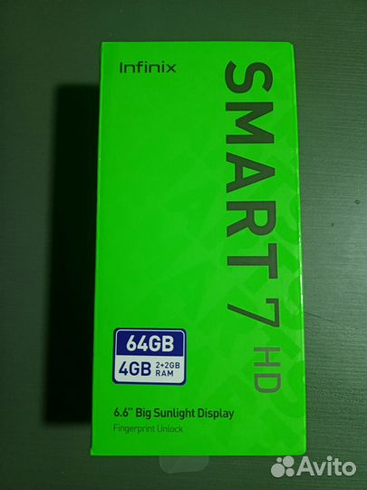 Infinix Smart 7 HD, 2/64 ГБ