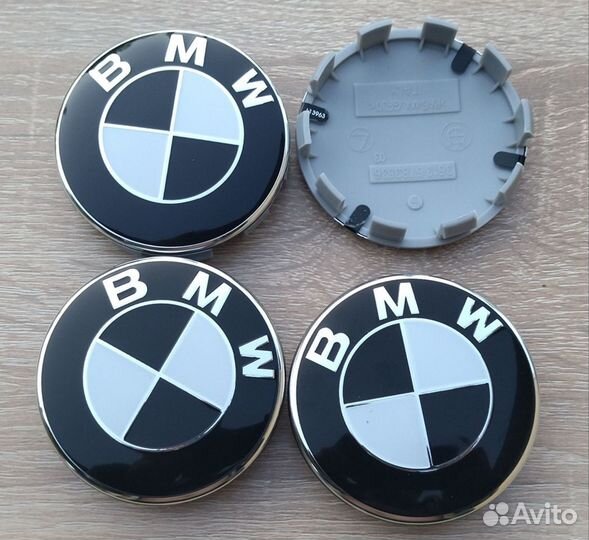 Колпачки заглушки на литые диски BMW 68мм