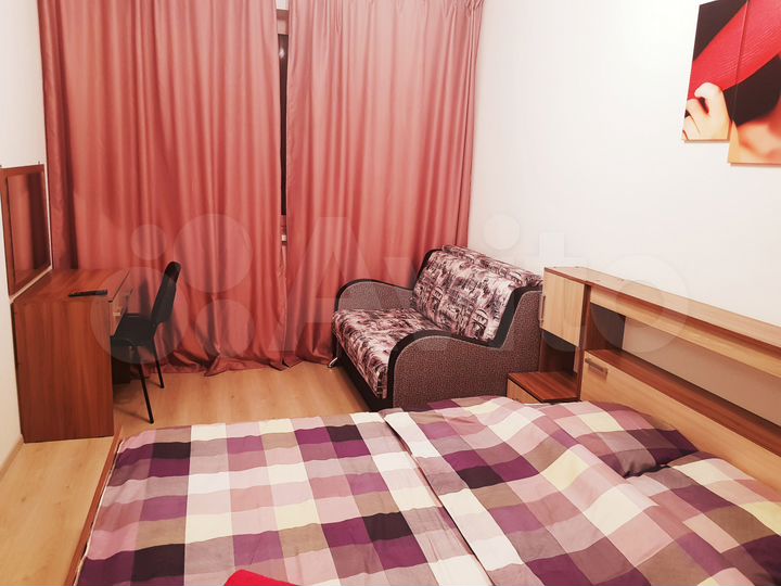 Комната 25 м² в 2-к., 22/26 эт.