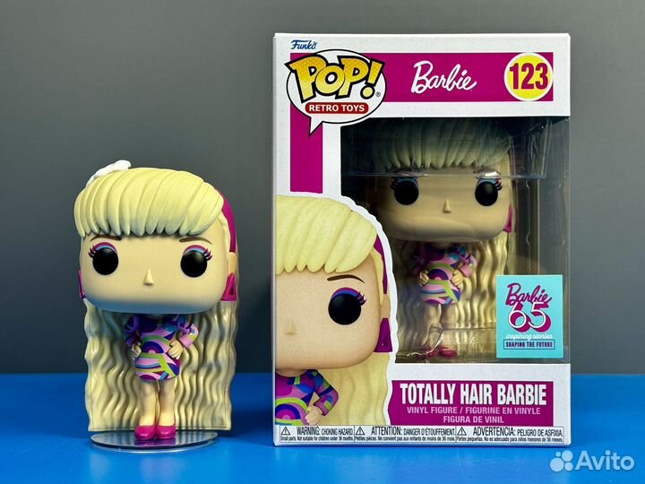 Funko Pop Retro Toys 123 Totally Hair Barbie