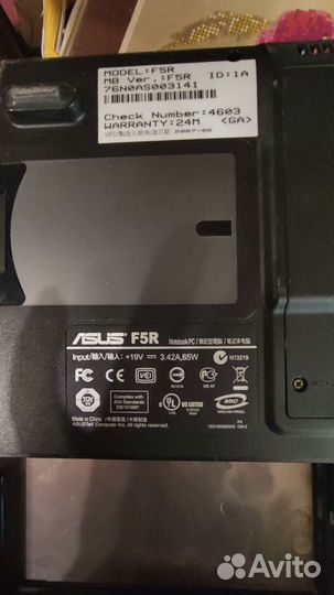 Asus f5r