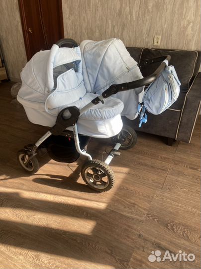Коляска для двойни 2 в 1