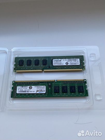 Оперативная память Crucial DDR3 1600 4Gb (2х2Gb)