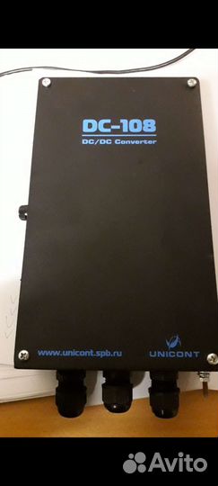 DC-108 DC/DC конвертор 12/24VDC,150W