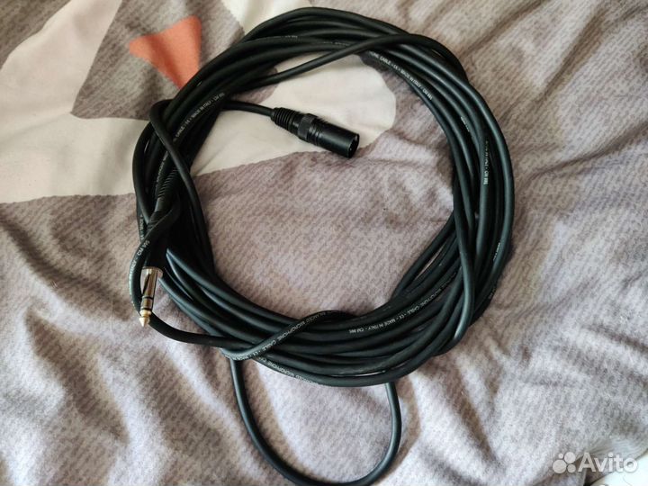 Кабель Quick lok xlr-jack 8m