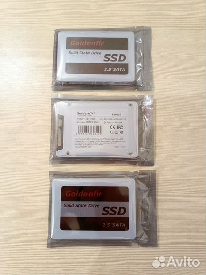 Ssd SATA 480gb новые