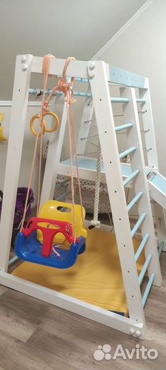 Детская шведская стенка деревянная