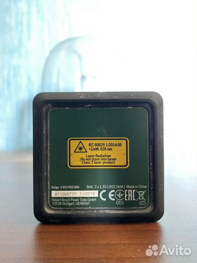 Bosch Лазерный уровень/нивелир Красныйлуч