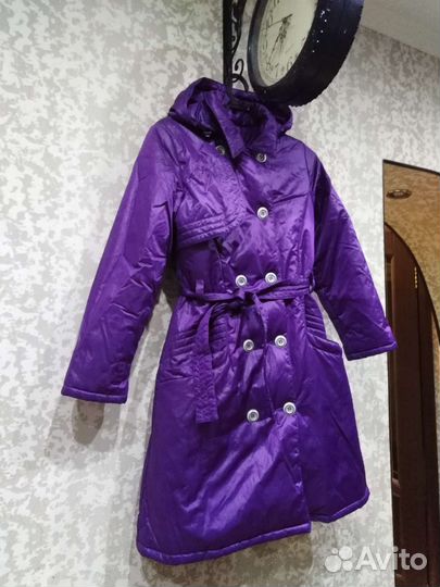 Пальто для девочки 146