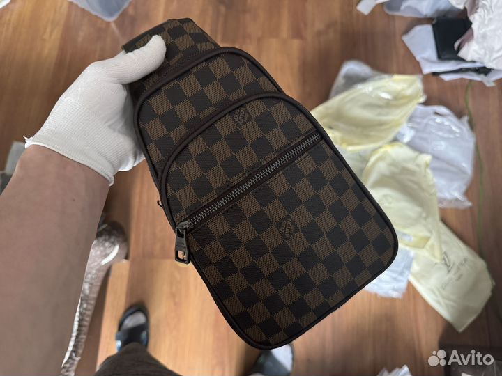 Сумка нагрудная louis vuitton мужская