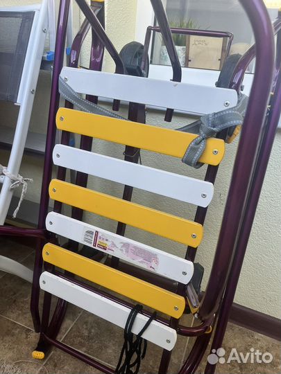 Санки на колесах