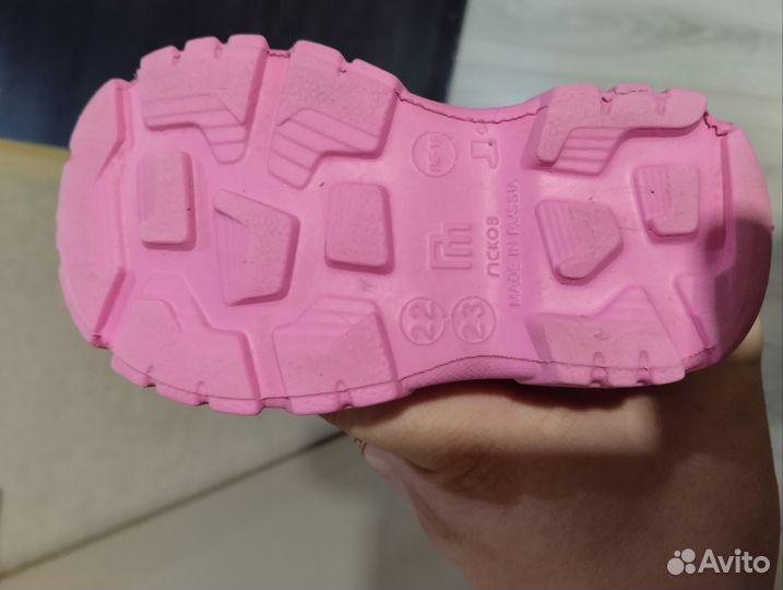 Детские резиновые сапоги 22-23 размер nordman