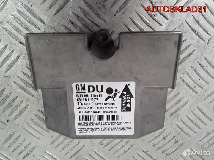 Блок управления Аирбаг Opel Astra H 13181977