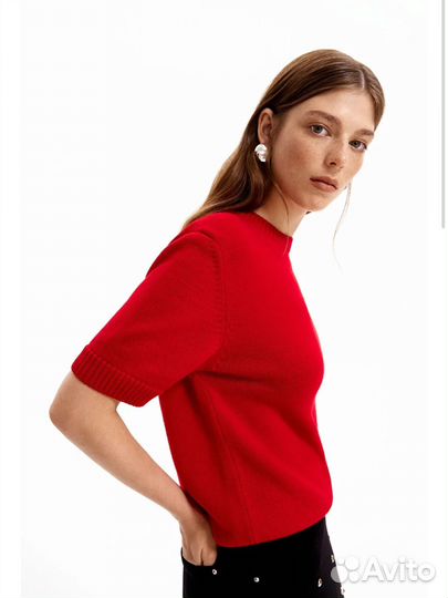 Красный джемпер TEE Novembre