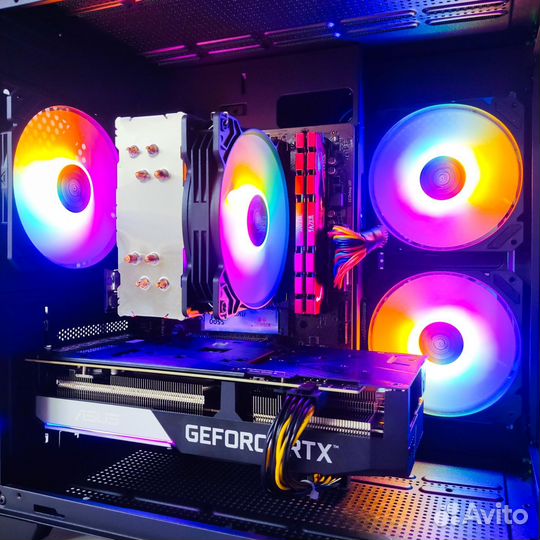 Игровой пк RTX 3060TI Ryzen 5500 512gb SSD M2