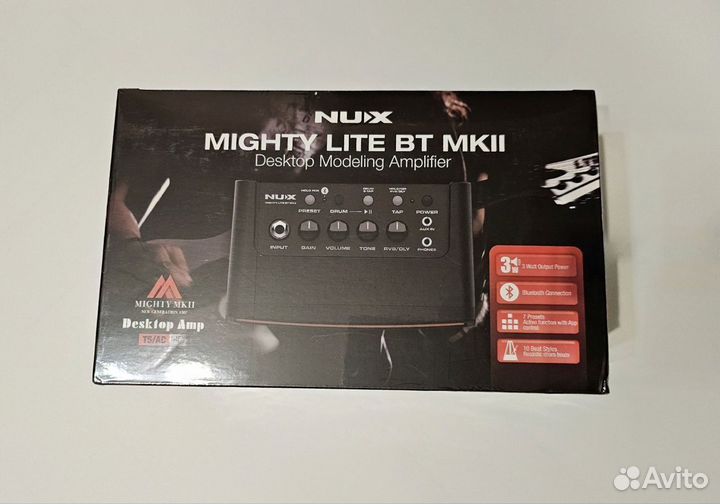 Комбоусилитель портативный NUX Mighty Lite BT mkii