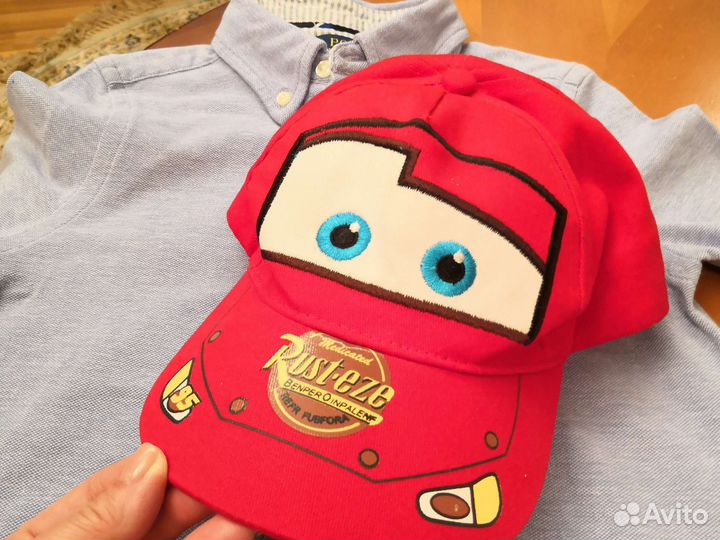 Кепка бейсболка для мальчика Тачки Дисней