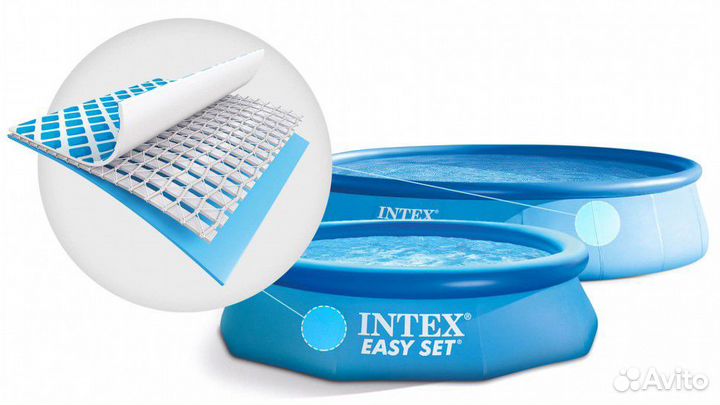 28164 intex Бассейн надувной easy SET 457х91