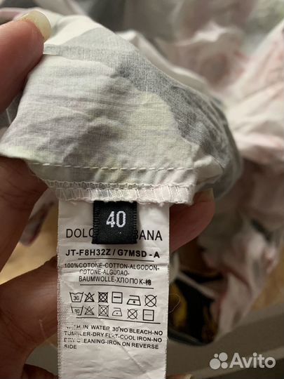 Шикарный топ блуза dolce