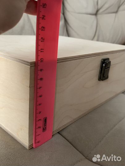 Шкатулка деревянная. Заготовка. Ящик. Коробка