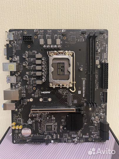 Материнская плата MSI Pro H610M-E, LGA1700