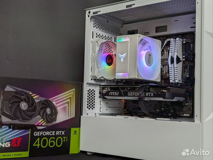 Игровой пк I5 12600K / RTX 4060Ti /32gb/B760/1tb