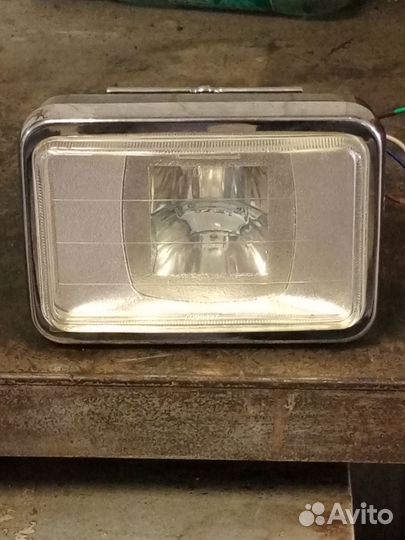 Фара светодиодная линза мопед, мотоцикл