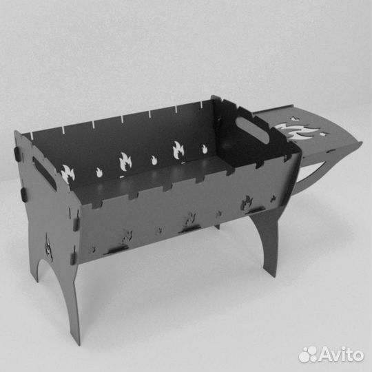 Мангал переносной складной