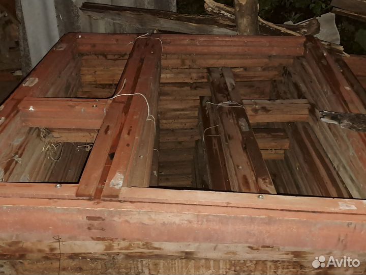 Деревянные окна без стекла новые