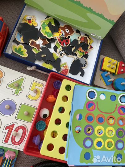 Развивающие игрушки пакетом