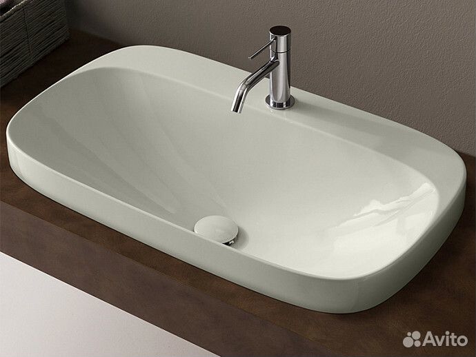 Раковина, Scarabeo, Moon, шгв 720*420*180, отверс