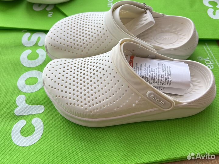 Crocs Lite Ride женские новые сабо