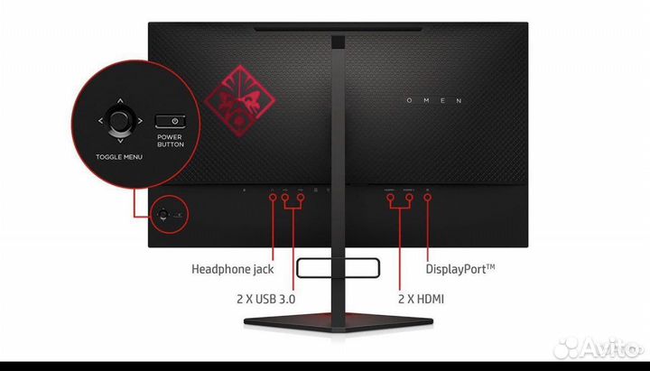 HP omen 25 144гц» игровой монитор