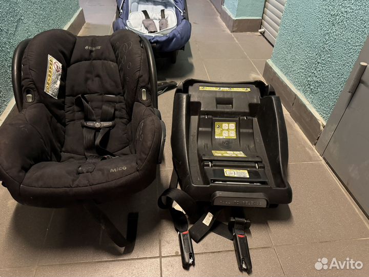 Автолюлька maxi cosi с базой isofix
