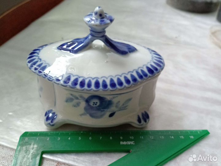 Шкатулка гжель