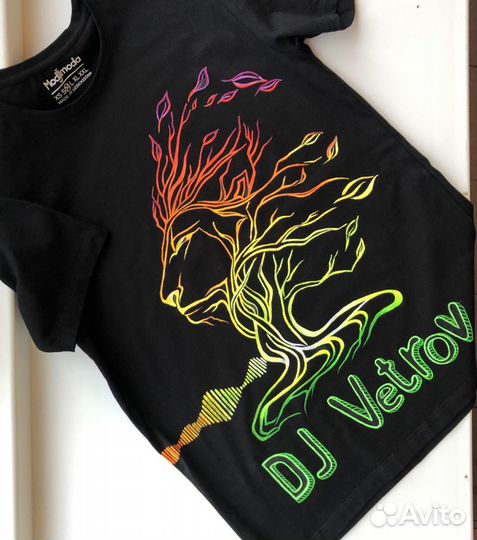 Футболки расписанные вручную