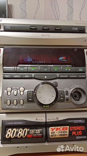 Музыкальный центр sony rx77